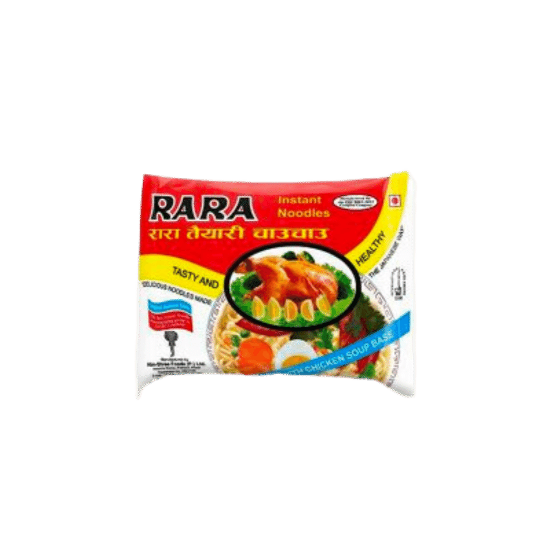 rara with chicken soup base