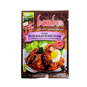 bamboe ayam bakar bumbu rujak