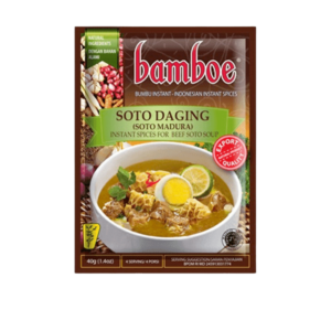 bamboe soto daging